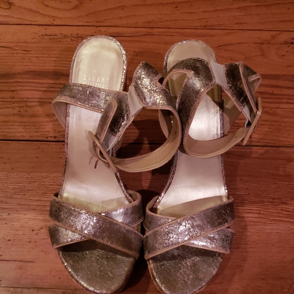 Stuart Weitzman Platform Sandals - image 1